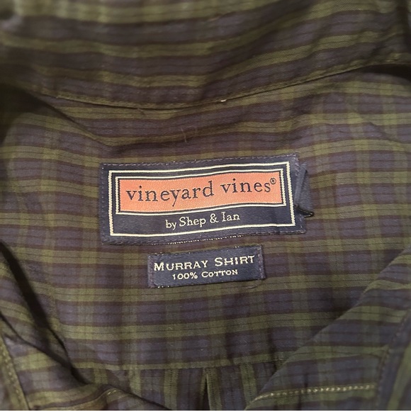 Vineyard Vines button down plaid shirt. - Picture 8 of 8